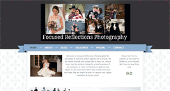 Desktop Screenshot of focusedreflectionsphotography.com