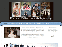 Tablet Screenshot of focusedreflectionsphotography.com